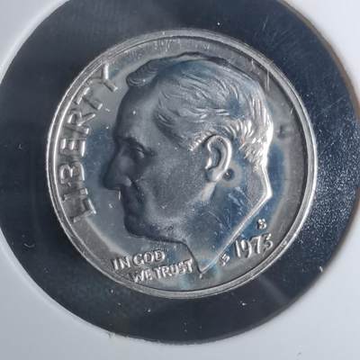 沼泽如烟--第943场 - 美国1973年十分精制币