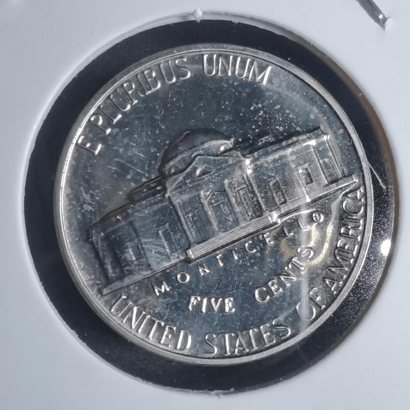 沼泽如烟--第943场 美国1968年五分精制币