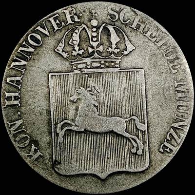 【雨安】【直播拍卖】【世界币章121期-裸币】2025-12-26 周五 19:30 保真 - [裸币德国] Germany 德国 德意志 汉诺威 1/24泰勒 1842年