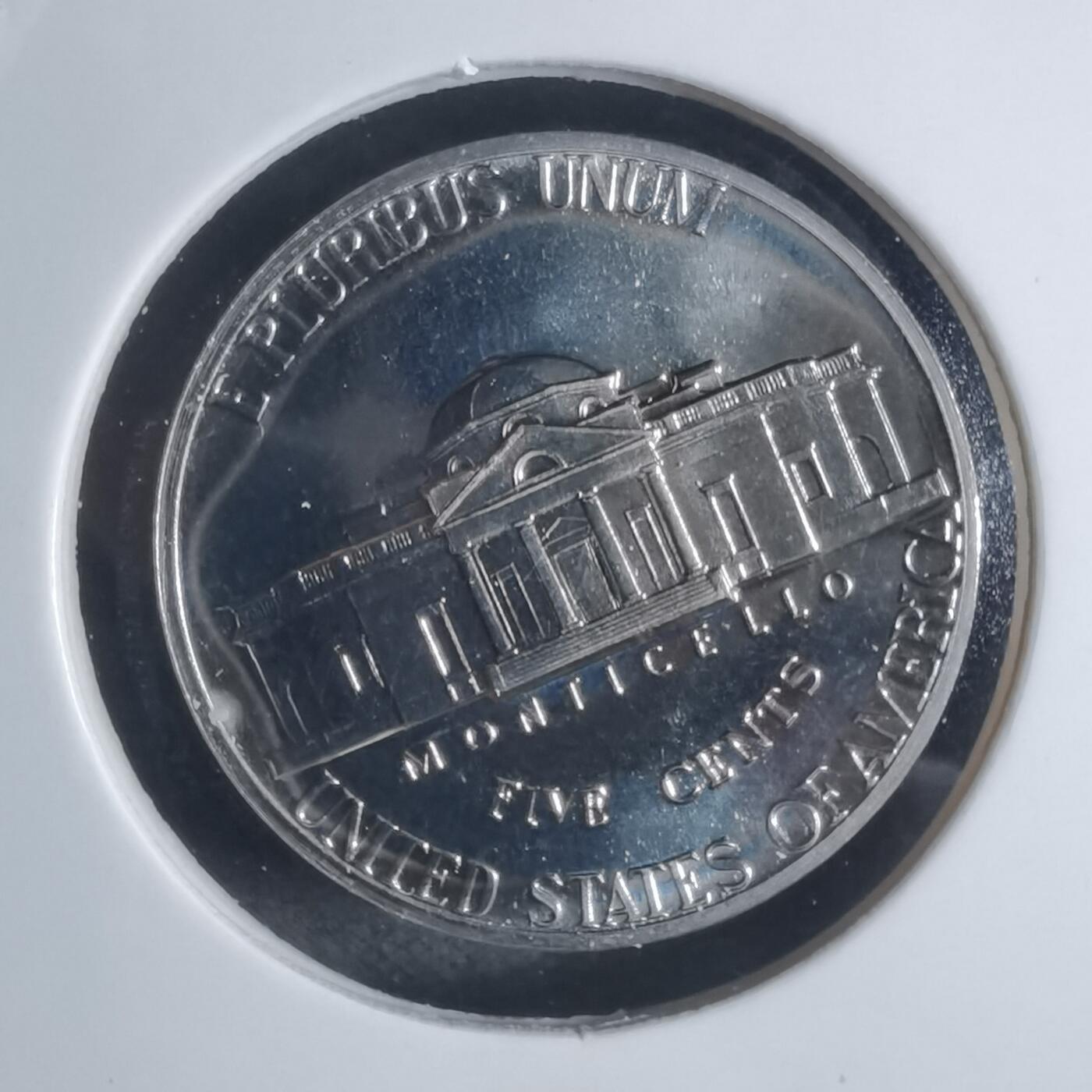 沼泽如烟--第943场 美国1971年五分精制币