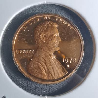 沼泽如烟--第943场 - 美国1978年一分精制币