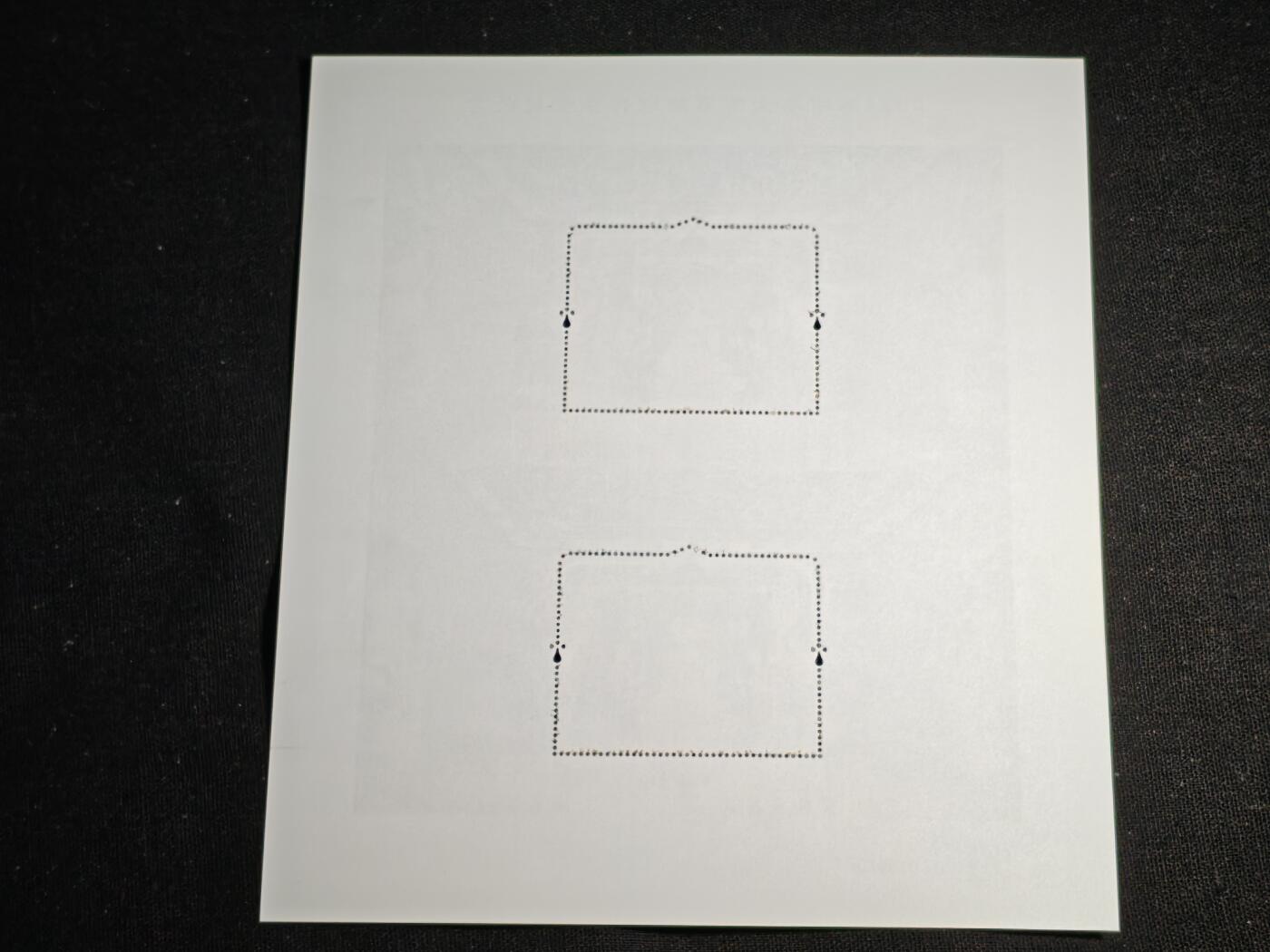 刘世昌艺术品销售中心～虎踞龙蟠*金杨在线联拍群第512期 2024年2024-16 《莫高窟（二）》 12元 特种邮票双连小型张邮折（2024年集邮会员特供）1枚  全品。