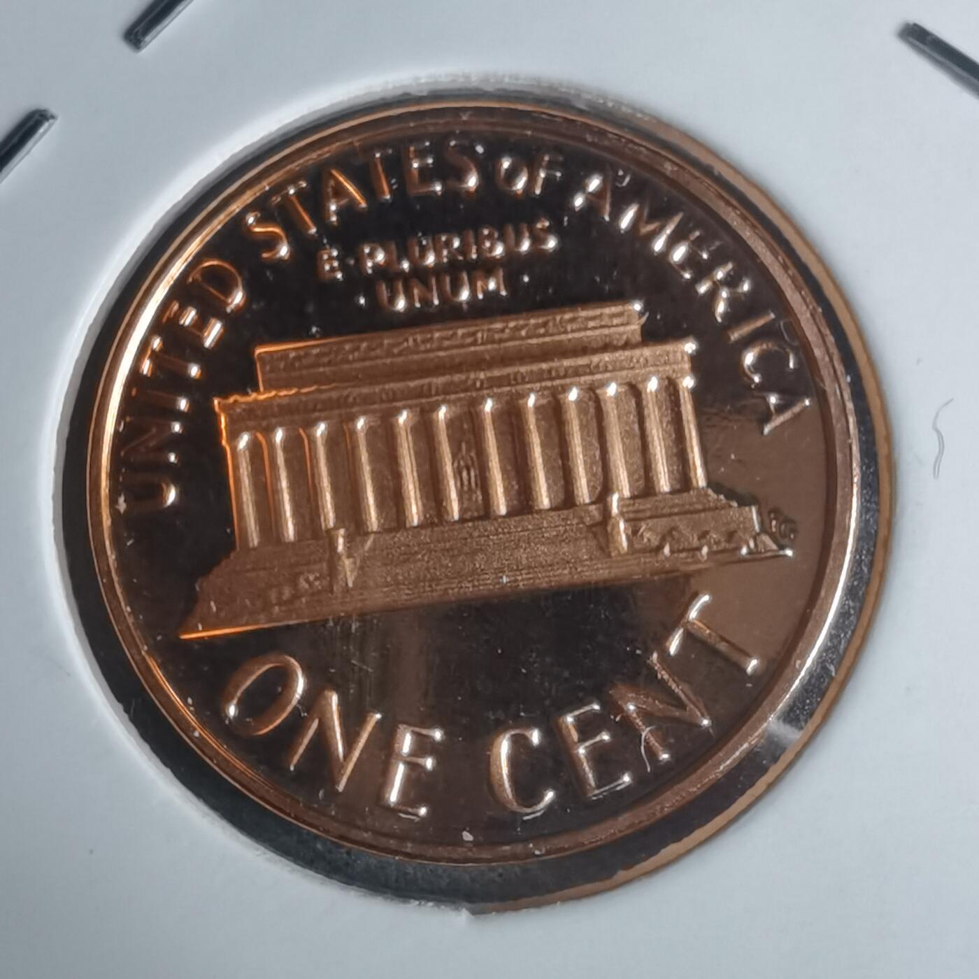 沼泽如烟--第943场 美国1988年一分精制币