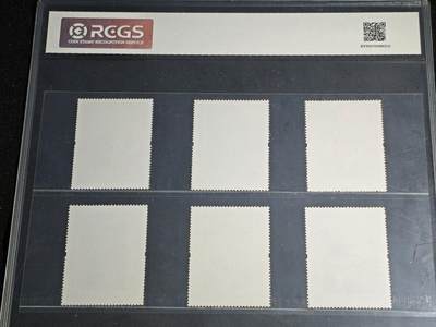 刘世昌艺术品销售中心～虎踞龙蟠*金杨在线联拍群第521期 2007年2007-6《李可染作品选》7.2元特种邮票（中钱国信 98VF 上美品 编号：BYP03705984216）一套6枚。