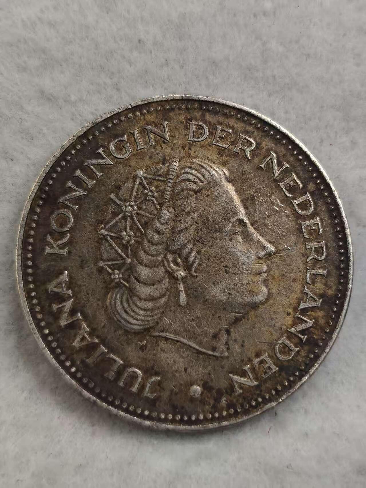 G&W世界散币，银币处理专场（第40场） 荷兰1970年10盾  银币