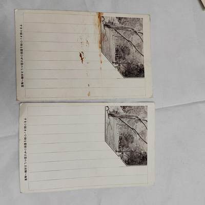 PCAI钱币  23-674  明信片小专场 - 日本早期的明信片二张