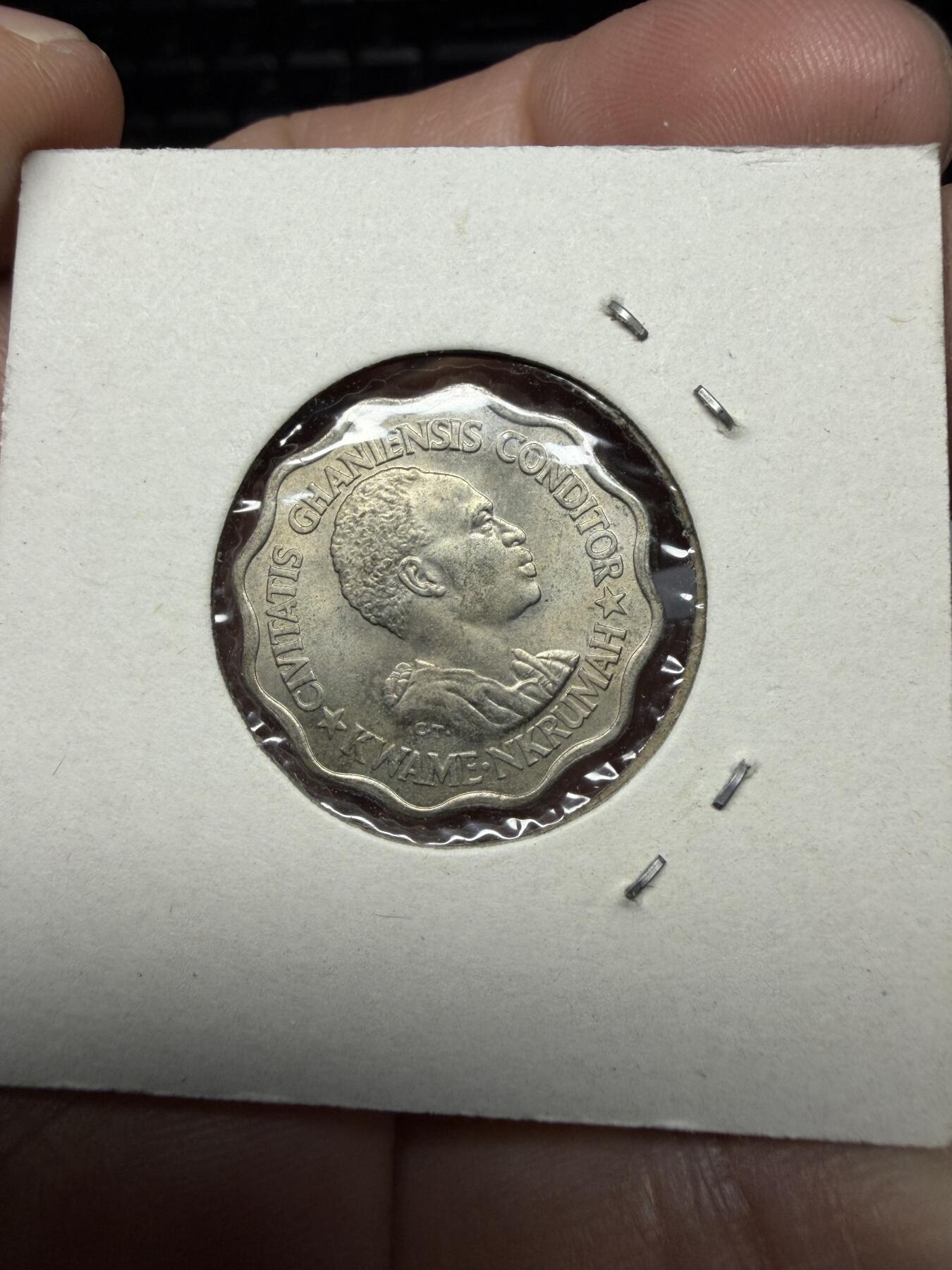 2025年集古藏今外币拍卖第十一期-第4场—（总第294拍），可以寄存60天，满160元包邮。 1965年加纳5比塞瓦