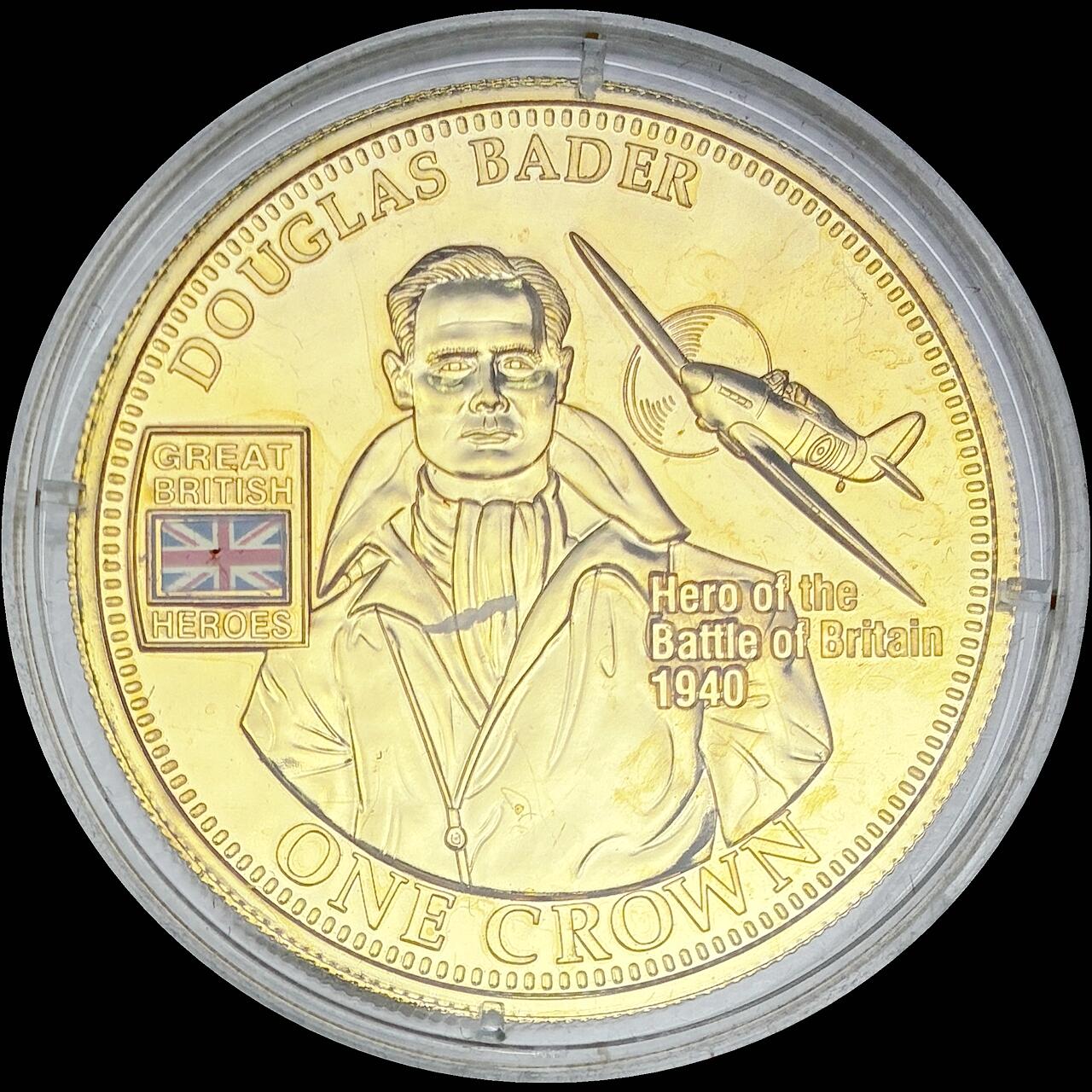 【雨安】【直播拍卖】【世界币章121期-裸币】2025-12-26 周五 19:30 保真 [现代裸币] Tristan da Cunha 特里斯坦-达库尼亚群岛 1克朗 2010年 二战英雄