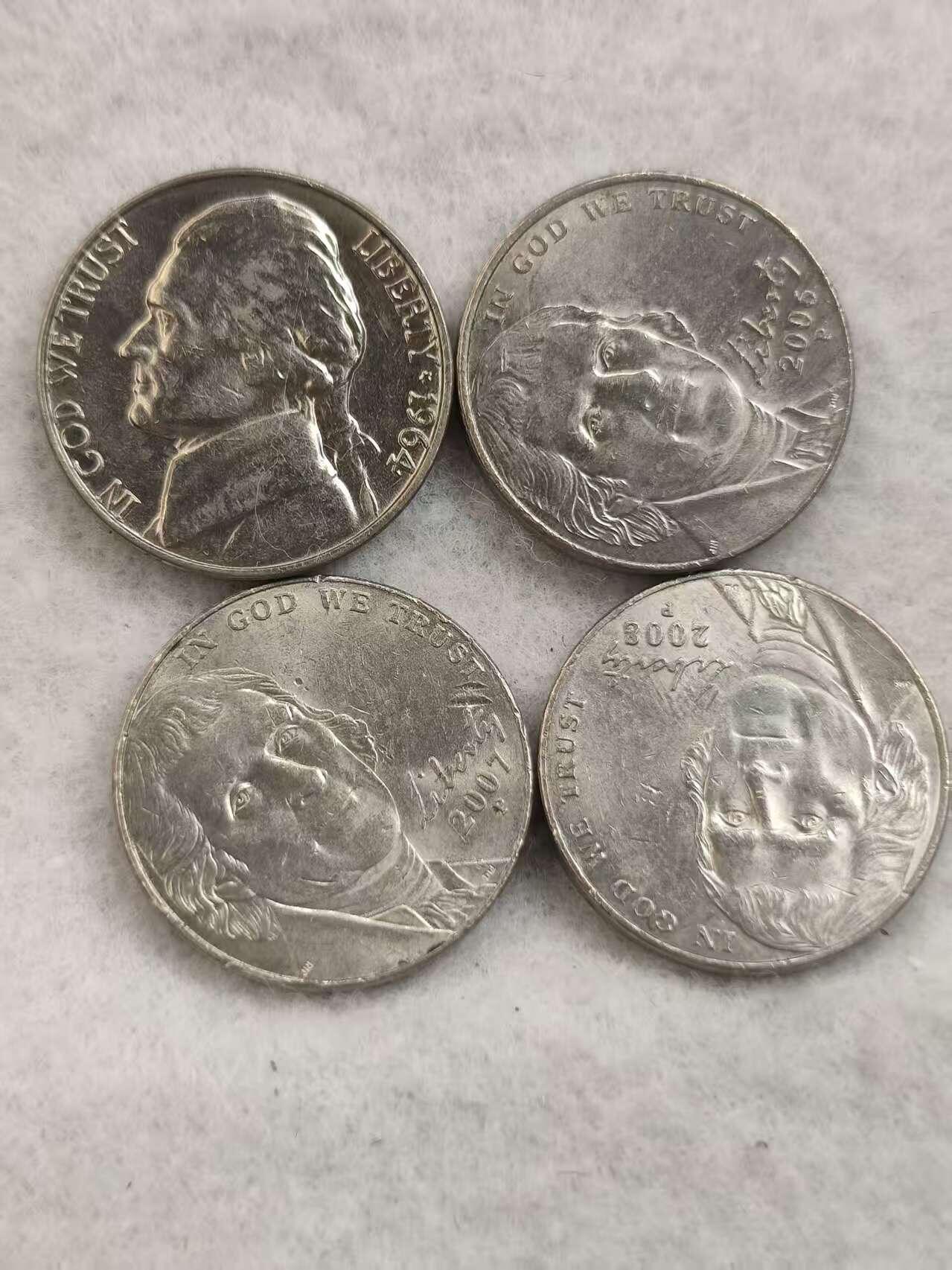 G&W世界散币，银币处理专场（第40场） 散币4枚