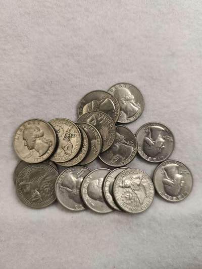 G&W世界散币，银币处理专场（第40场） - 散币16枚