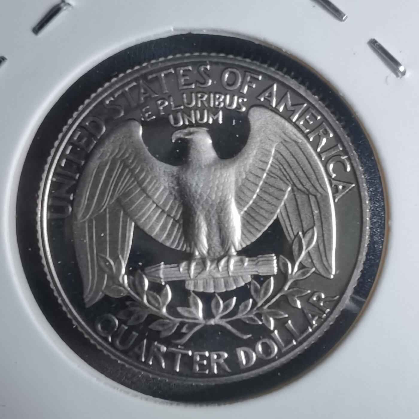 沼泽如烟--第943场 美国1988年25分精制币