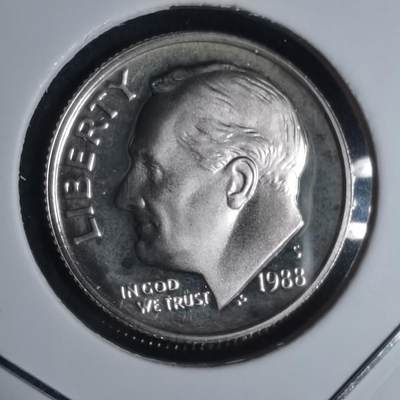 沼泽如烟--第943场 - 美国1988年十分精制币