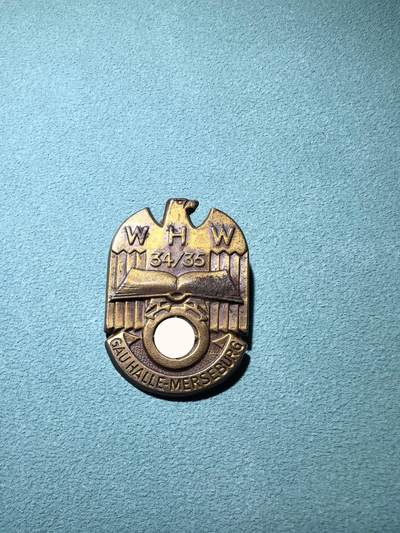 盛世勋华——号角文化勋章邮票专场拍卖第295期 - 德国（1939）哈雷-梅瑟堡大区1934-35冬季募捐纪念证章