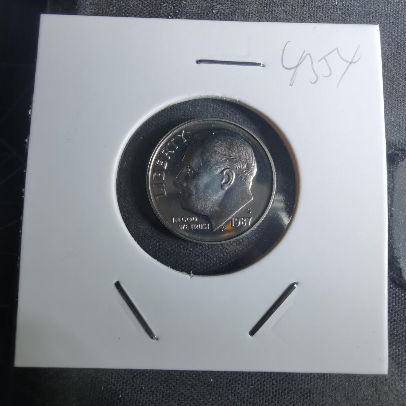 沼泽如烟--第943场 美国1966年一分精制币