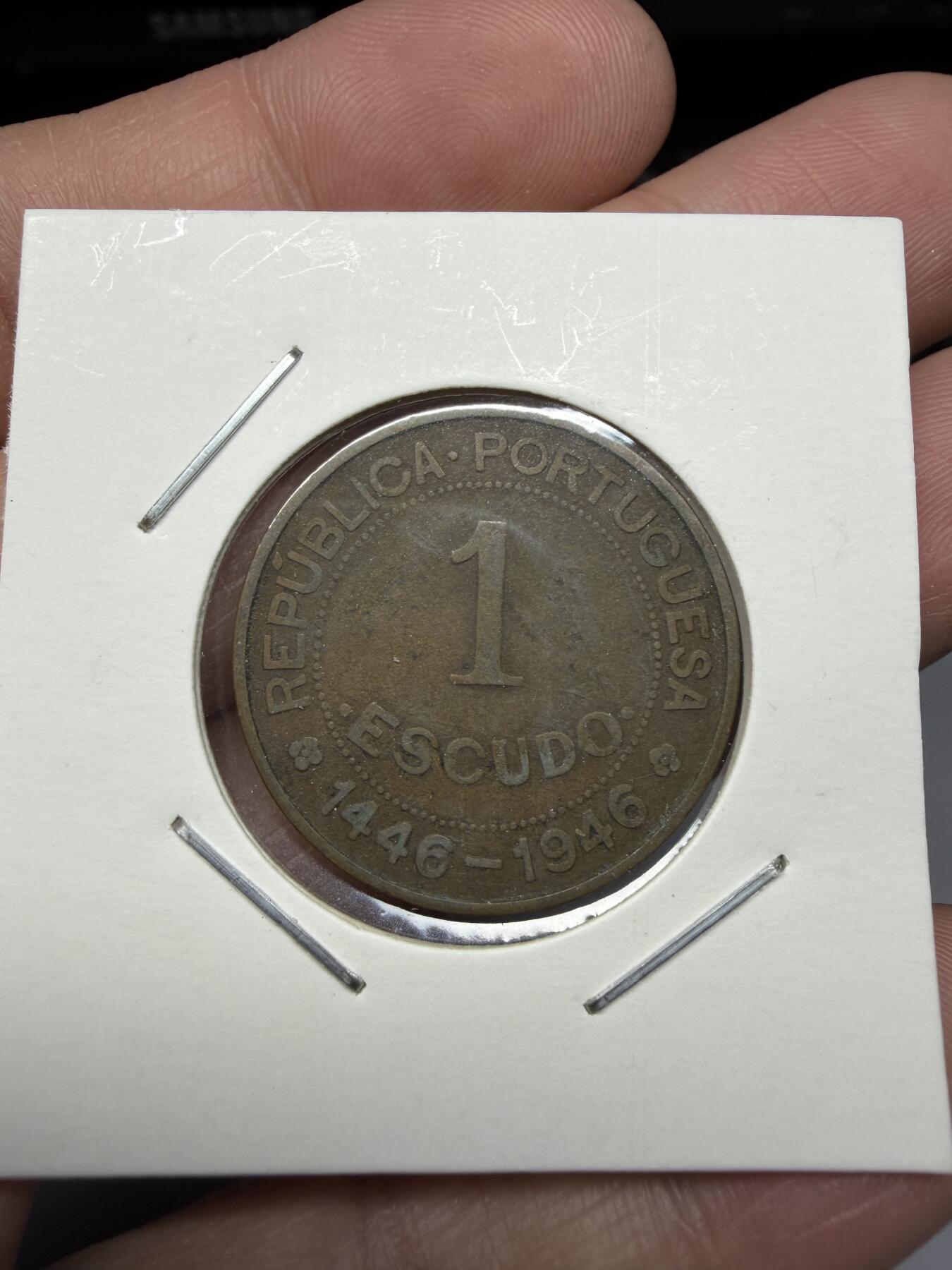 2025年集古藏今外币拍卖第十一期-第4场—（总第294拍），可以寄存60天，满160元包邮。 1946年葡萄牙1埃斯库多