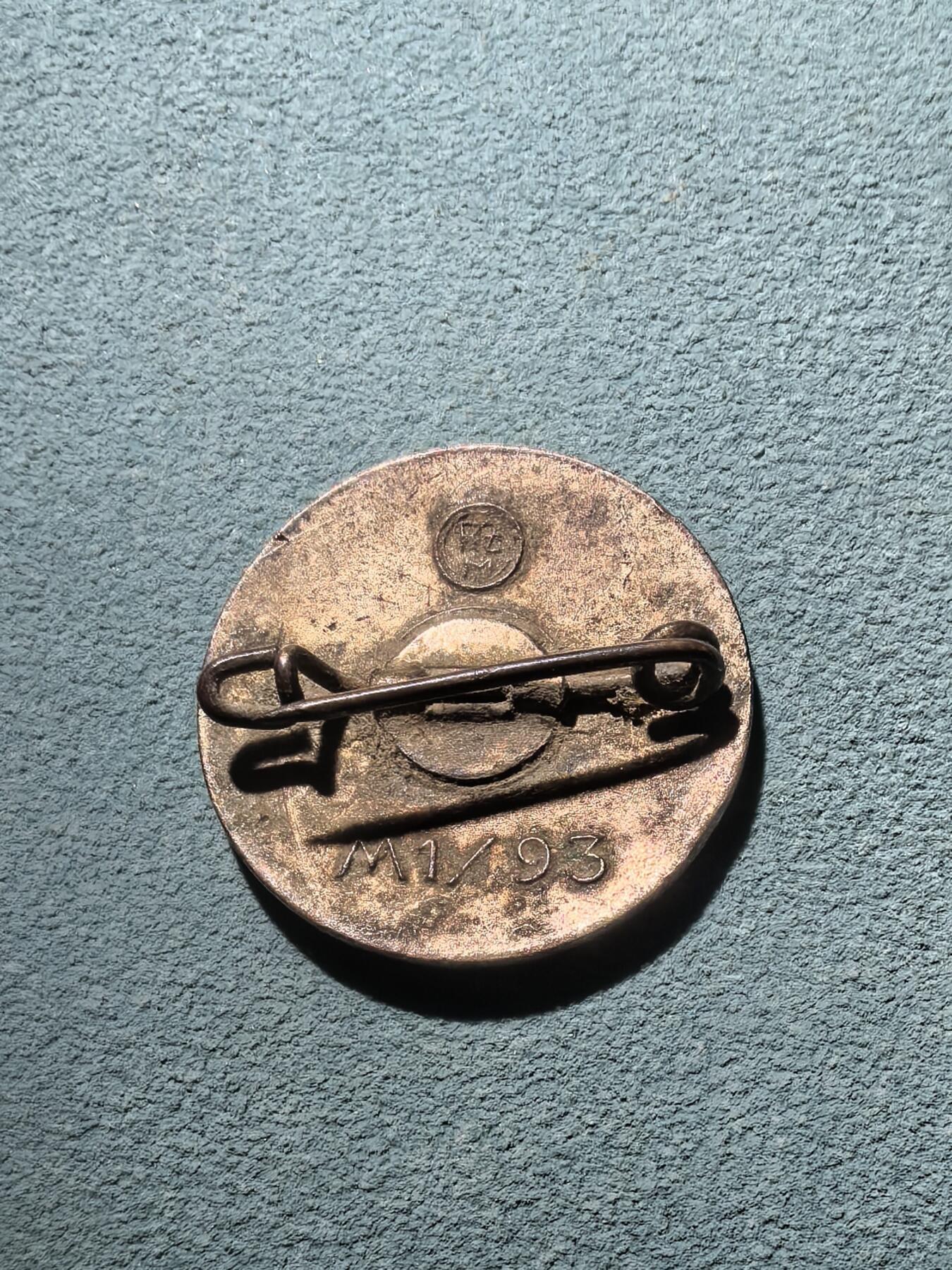 盛世勋华——号角文化勋章邮票专场拍卖第295期 德国（1939）NSDAP党徽 珐琅质地 带厂标