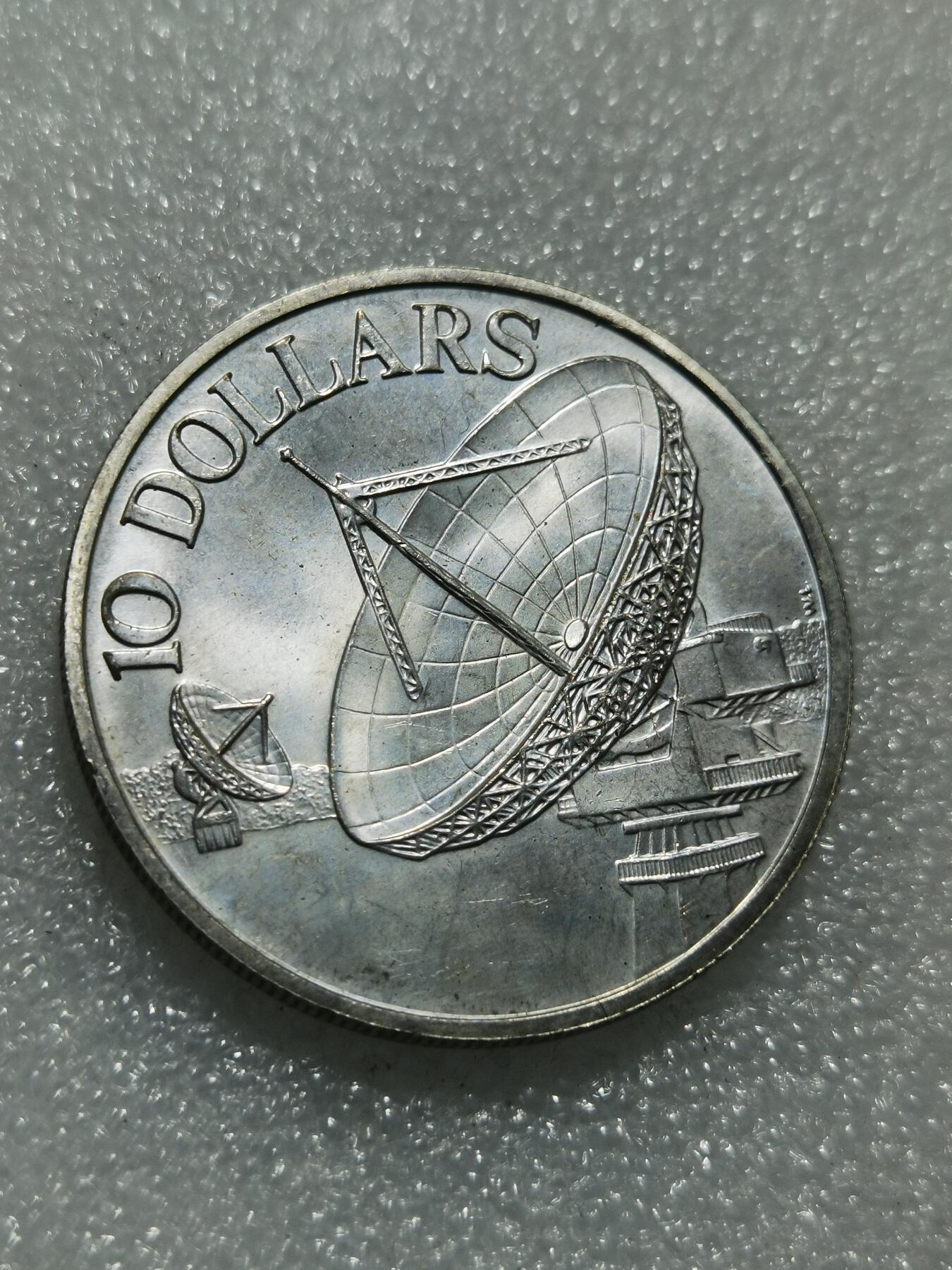 天下钱庄专场欢迎参拍 新加坡10元银币