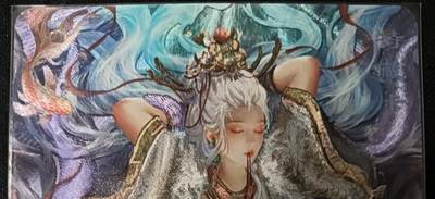 花开卡拍第53期（12月28号周日截拍，品控勿拍!!!拍品不寄存，运费5元，自制卡难免瑕疵，可能存在轻微撞角爆边等出厂瑕疵，品控介意勿拍！） - 卡将西游群芳 白龙马 特藏艺术版 粗闪