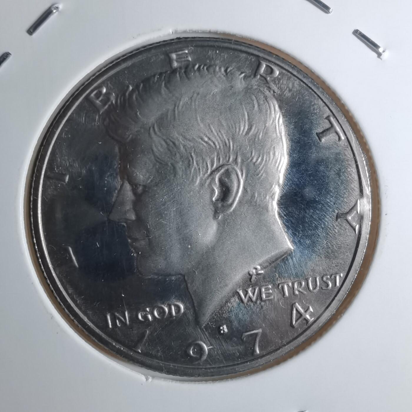 沼泽如烟--第943场 美国1974年半美元精制币