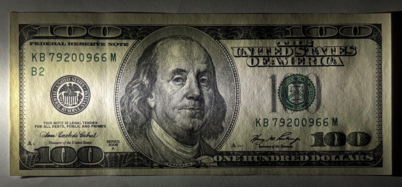 【礼羽收藏】🌏世界钱币拍卖第117期 2006年 和 2006A年 两张100美金 号码无47