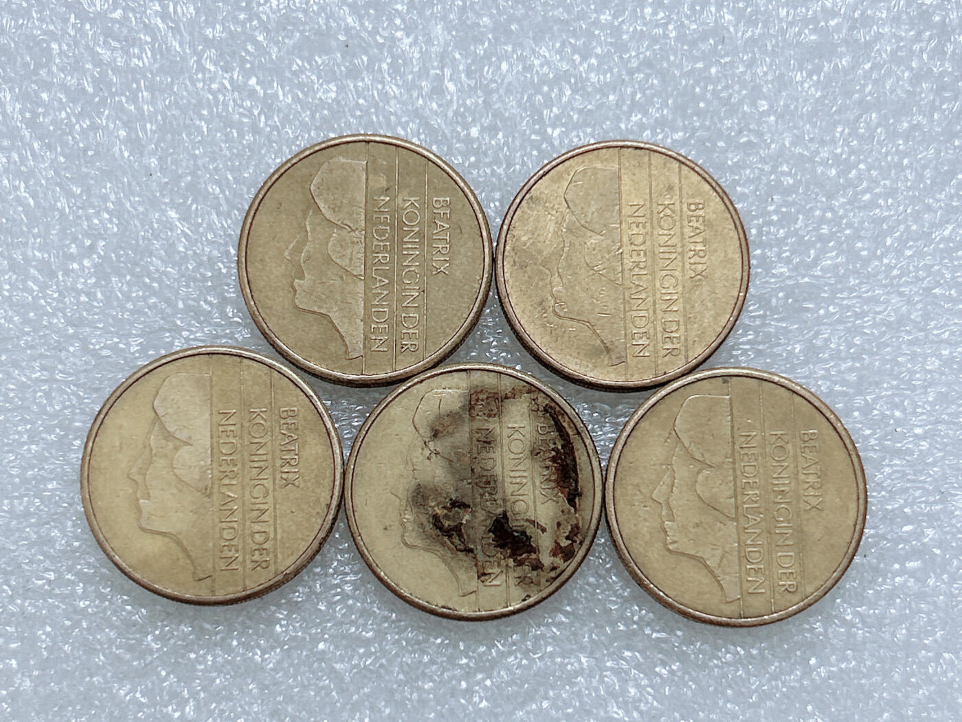 第一海外回流一元起拍收藏 散集专场  第281期 荷兰5盾硬币 5枚