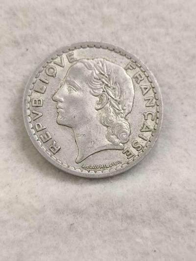 G&W世界散币，银币处理专场（第40场） - 法国1945年5法郎