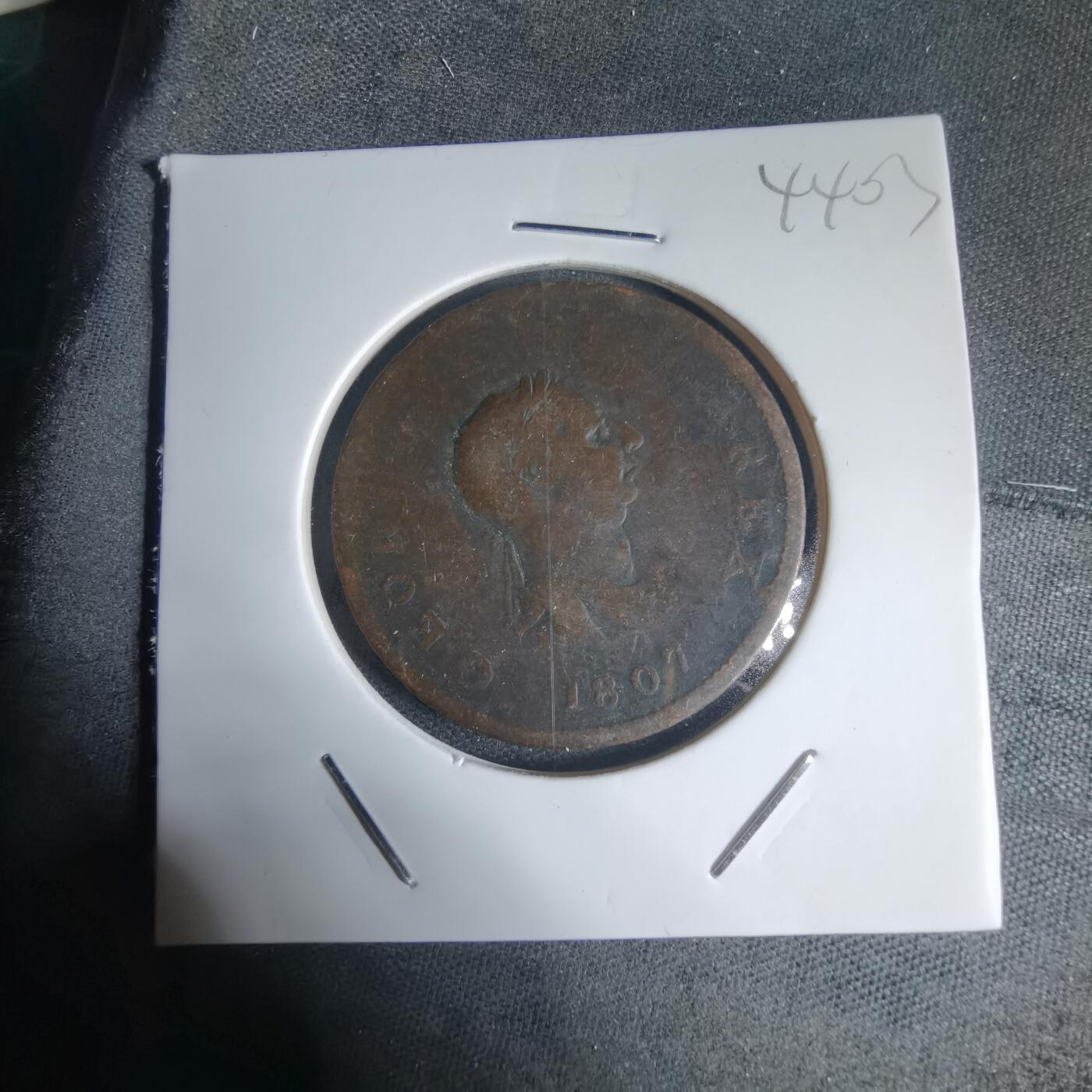 沼泽如烟--第944场 英国老铜币