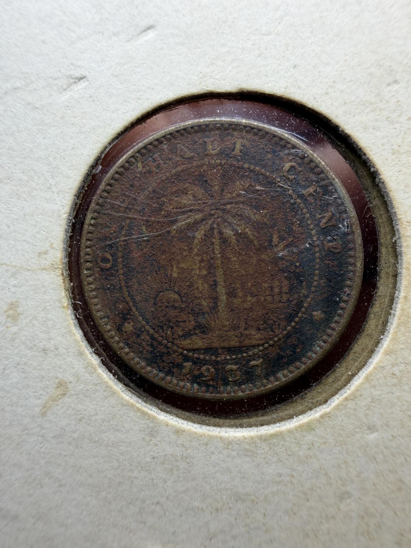 2025年集古藏今外币拍卖第十一期-第4场—（总第294拍），可以寄存60天，满160元包邮。 1937年利比亚1分