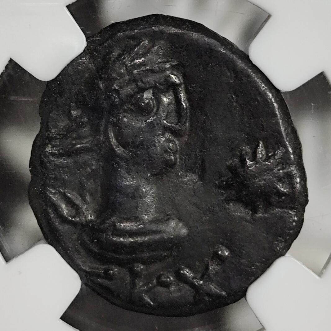 希腊罗马丝路打制币化石【中外钱币放漏】专场！陆小鱼的钱币仓，限时拍卖第080场 博斯普鲁斯王国 列斯库波里斯铜币