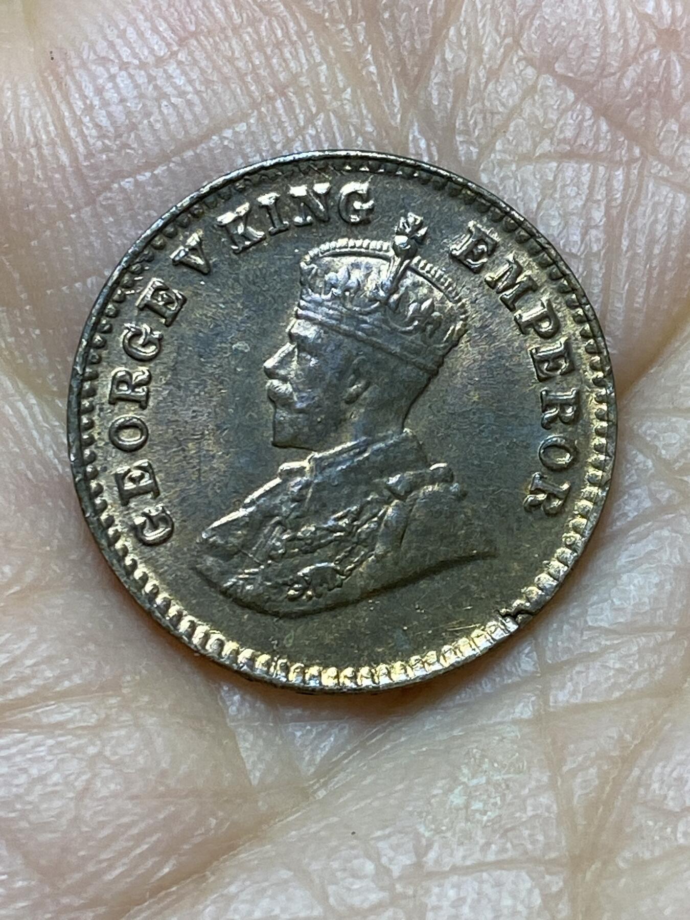 2025年第一百四十四场(总第一百七十场）品种丰富英国一线回流散币年末特拍场第一场(免佣金) 好品英属印度1920年1/12安娜(乔治五世时期，c版加尔各答造)