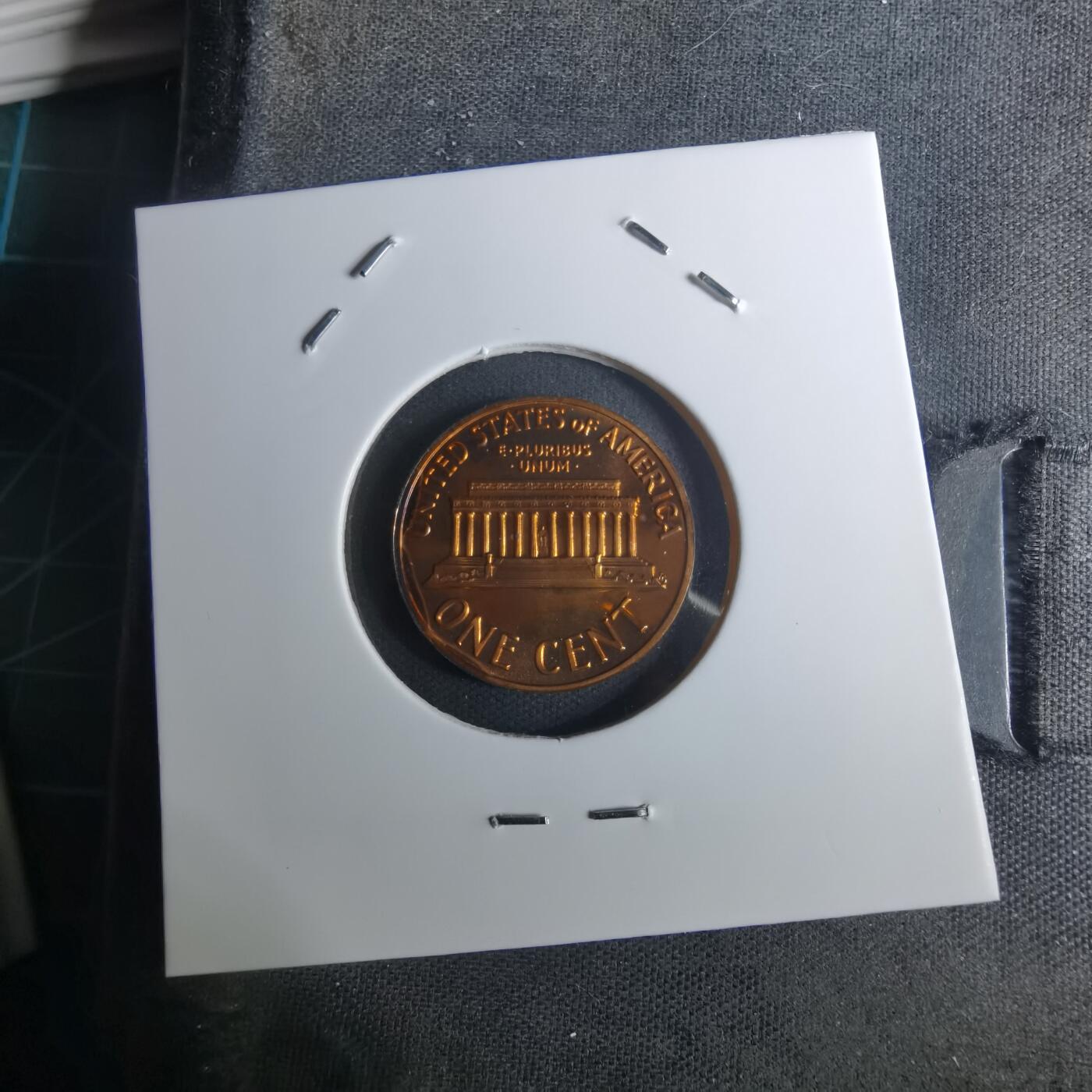 沼泽如烟--第943场 美国1969年一分精制币