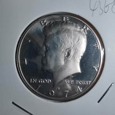 沼泽如烟--第943场 - 美国1974年半美元精制币