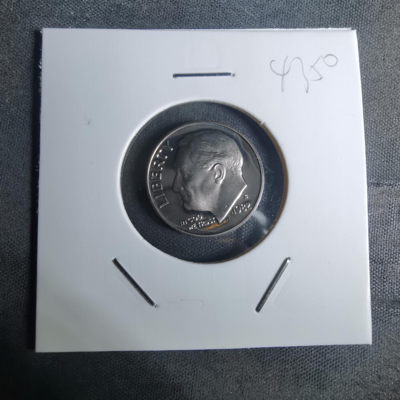 沼泽如烟--第943场 美国1982年十分精制币