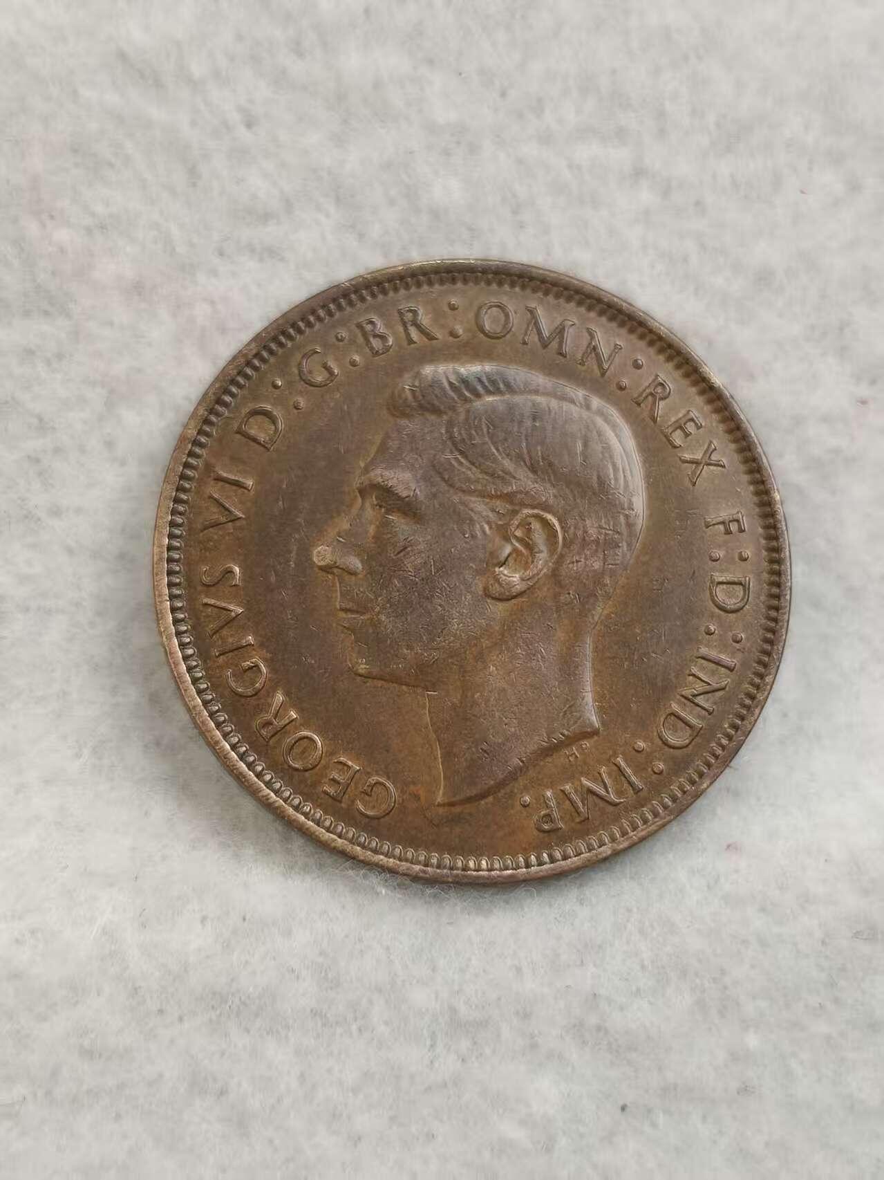 G&W世界散币，银币处理专场（第40场） 英国1948年1便士