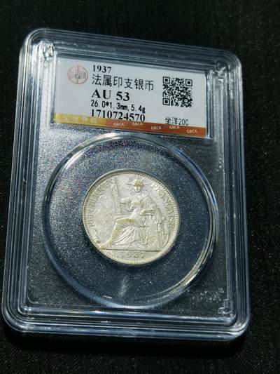 天下钱庄专场欢迎参拍 - 坐洋20分银币