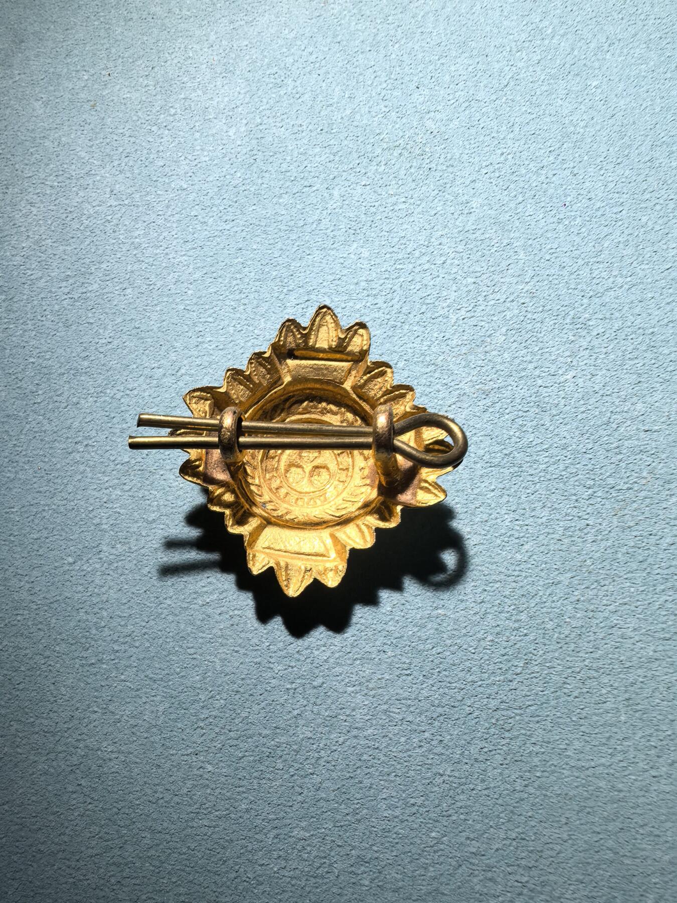 盛世勋华——号角文化勋章邮票专场拍卖第295期 英国陆军军官帽徽 铜质