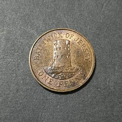 【游宝包邮场】蛇年第102期 英系国家硬币 - 泽西岛-1便士 1990年