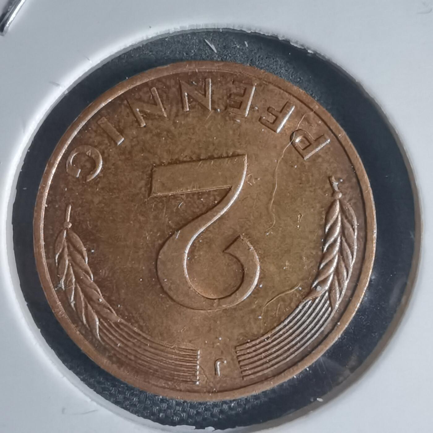 沼泽如烟--第944场 德国1990年2芬尼