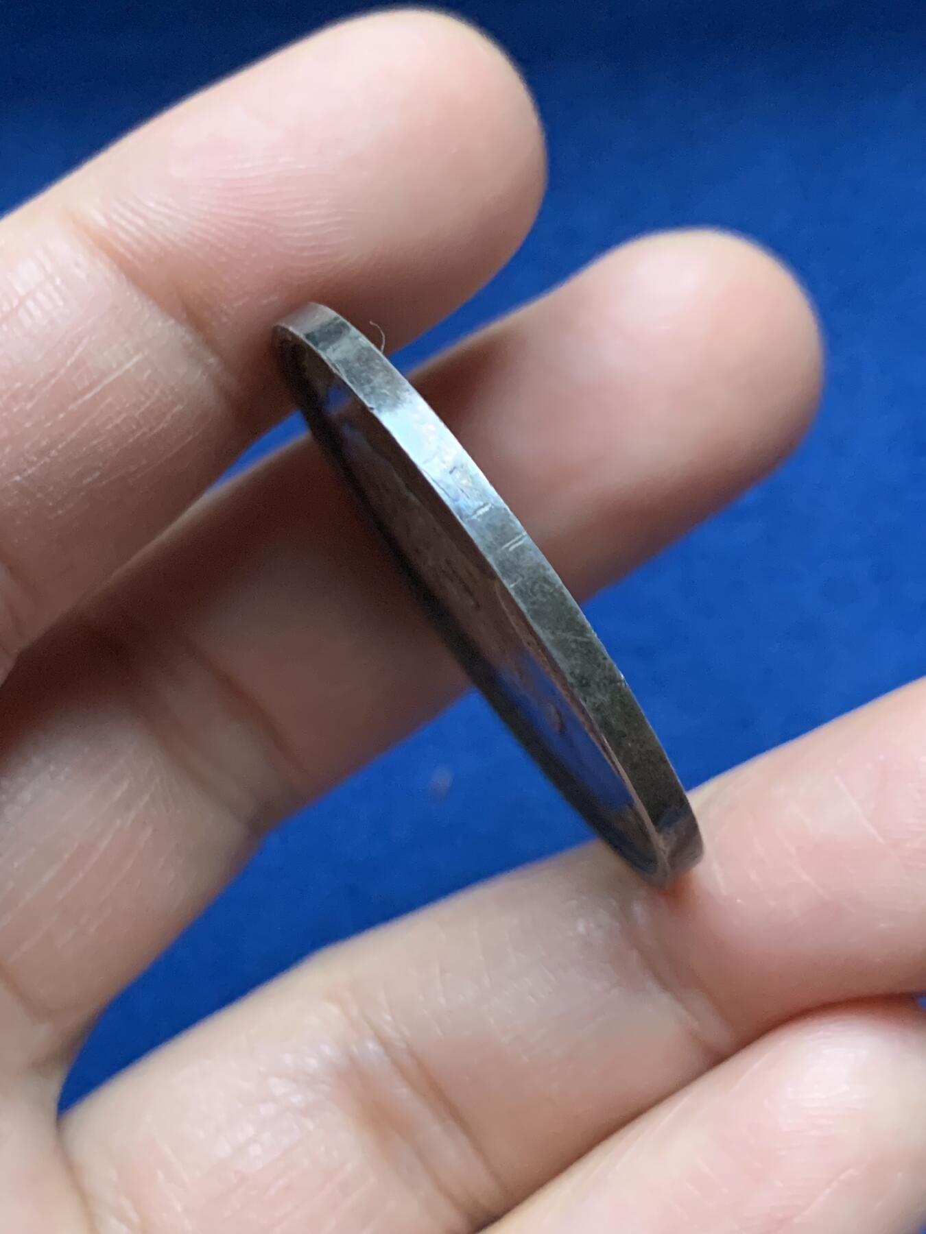 《竞宝斋》第451场 周日，周一，周二  3场连拍 （全场包邮，欢迎送拍） 法国巴黎民用医院银质代币，16.52g，35.2mm，早期无边铭