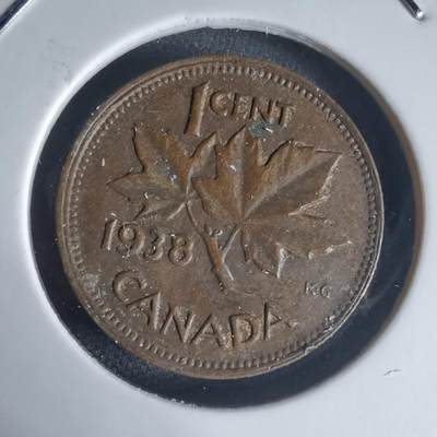 沼泽如烟--第944场 - 加拿大1938年一分