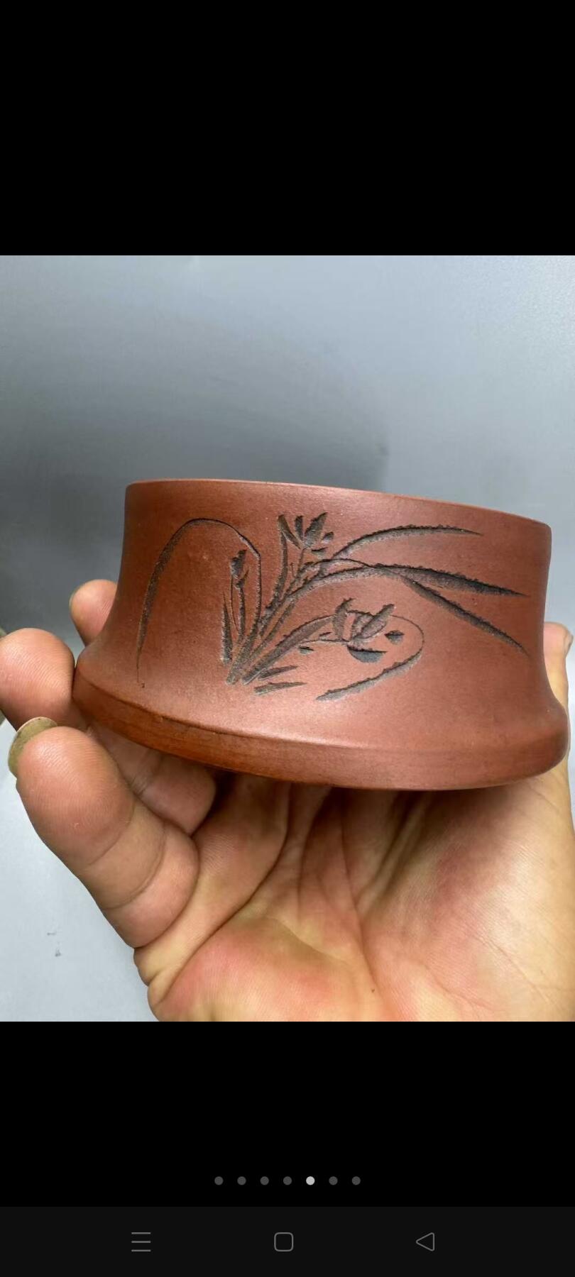 老紫砂茶洗或者水盂，全美品，便宜处理