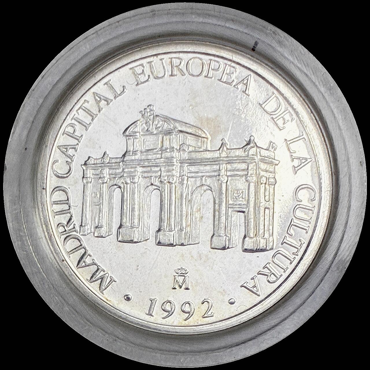 【雨安】【直播拍卖】【世界币章121期-裸币】2025-12-26 周五 19:30 保真 [现代裸币] Spain 西班牙 1埃居 1992年