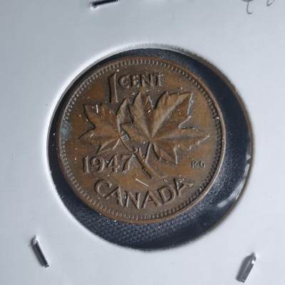 沼泽如烟--第944场 - 加拿大1947年一分