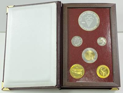 【雨安】【直播拍卖】【世界币章121期-裸币】2025-12-26 周五 19:30 保真 - [现代套币] Finland 芬兰 套币 精制套币 1996年 含银章31克,925银