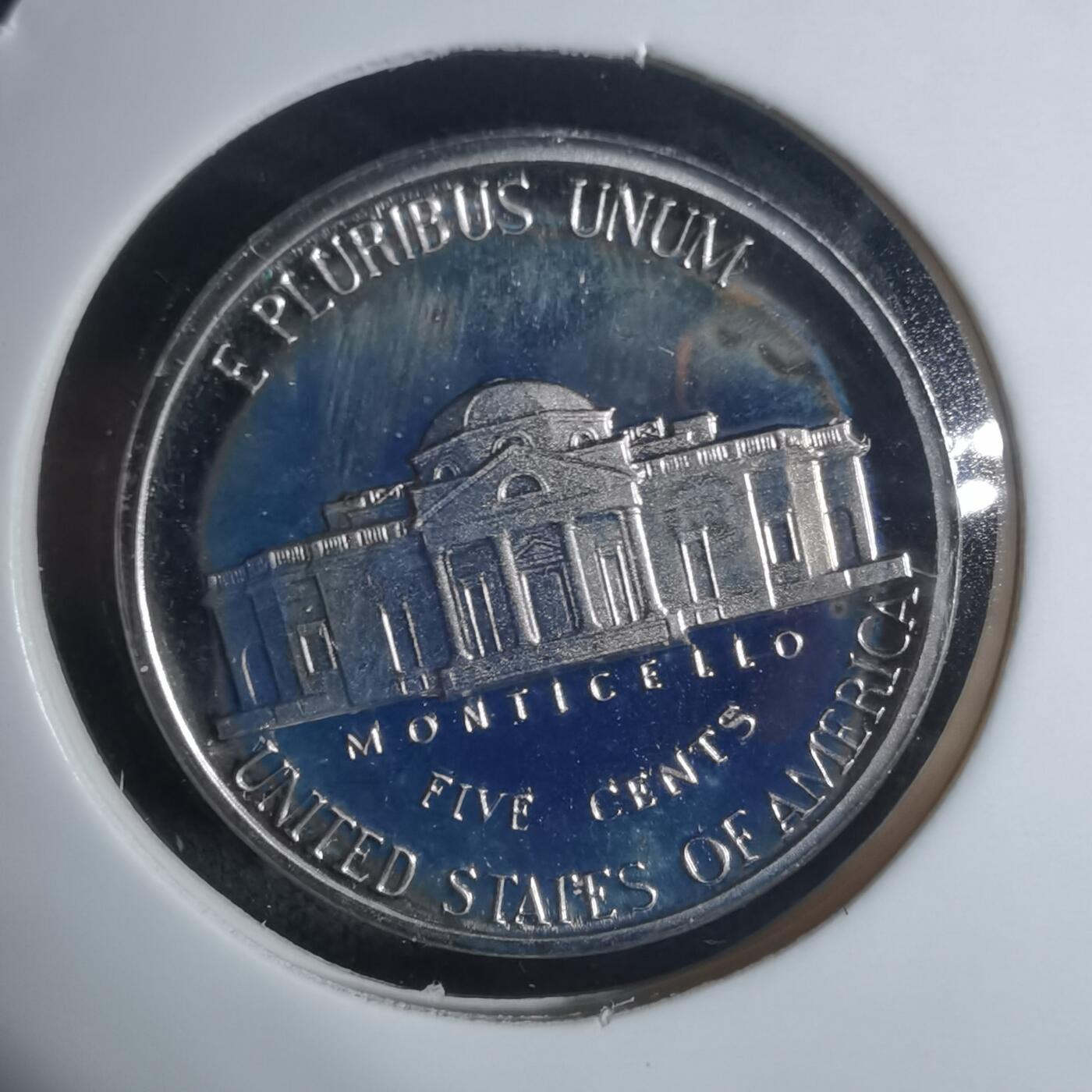 沼泽如烟--第943场 美国1983年五分精制币