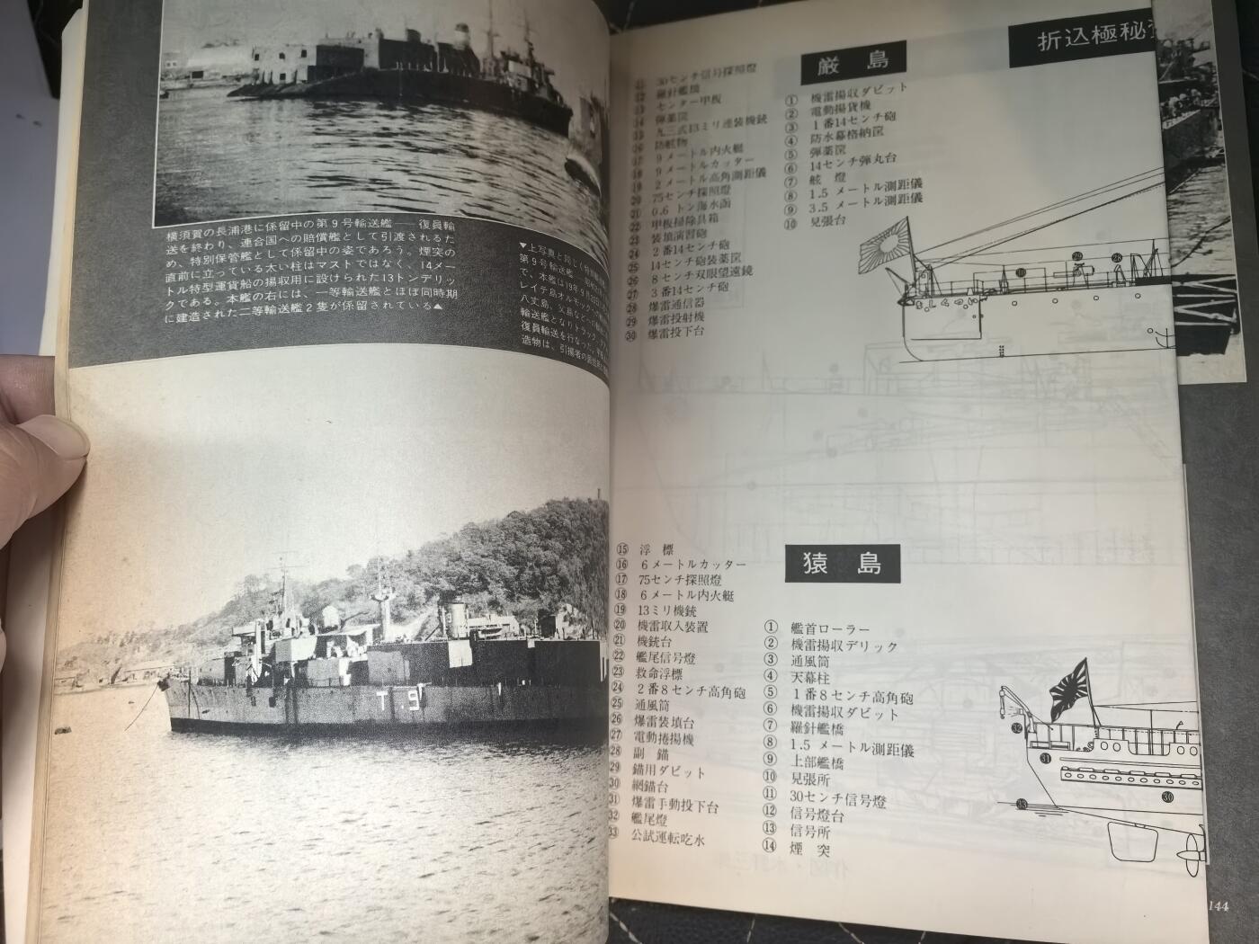 盛世勋华——号角文化勋章邮票专场拍卖第295期 历史文献 丸季刊 1974年7月 鬼子小型舰艇 184页