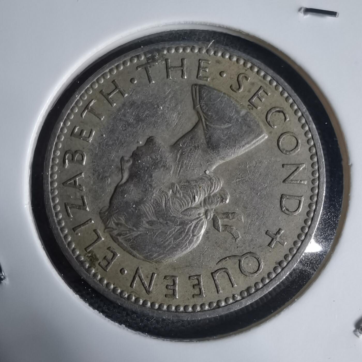 沼泽如烟--第944场 新西兰1965年1先令