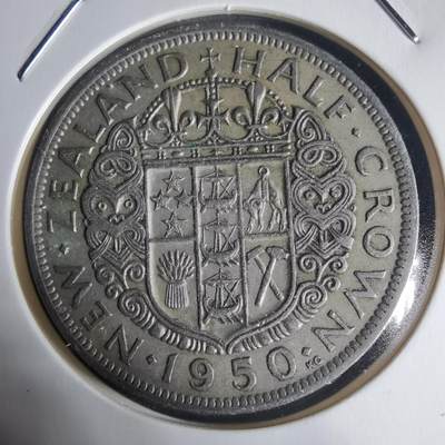 沼泽如烟--第944场 - 新西兰1950年半克朗