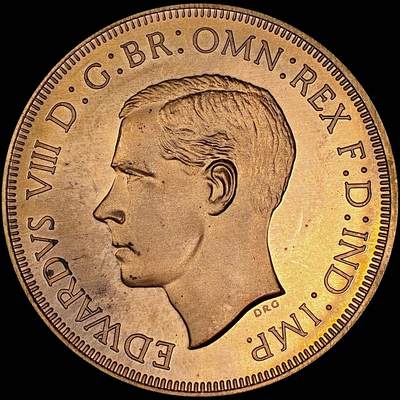 【雨安】【直播拍卖】【世界币章121期-裸币】2025-12-26 周五 19:30 保真 - [裸币各国] Cyprus 塞浦路斯 45皮阿斯特 1937年 爱德华八世