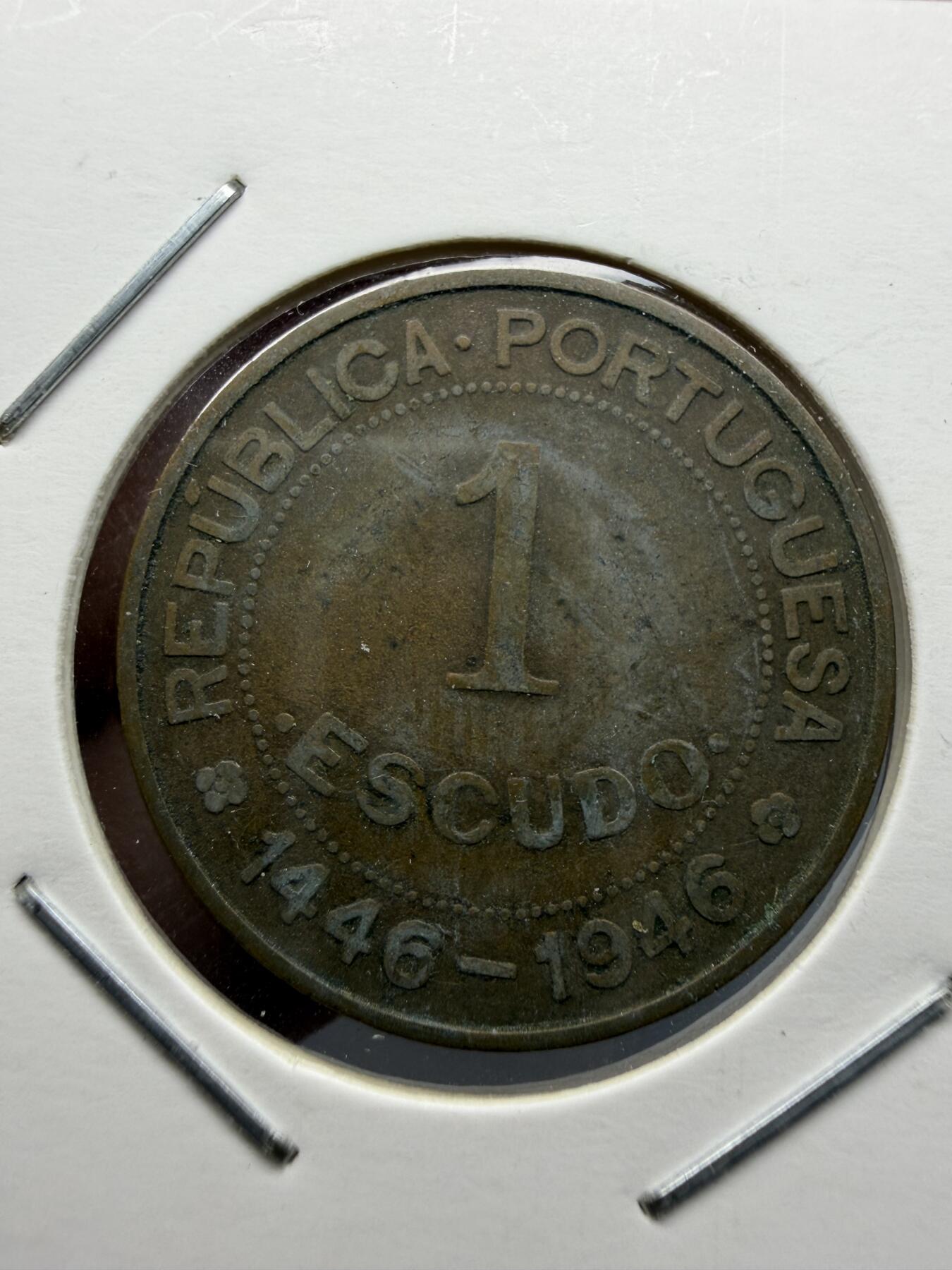 2025年集古藏今外币拍卖第十一期-第4场—（总第294拍），可以寄存60天，满160元包邮。 1946年葡萄牙1埃斯库多